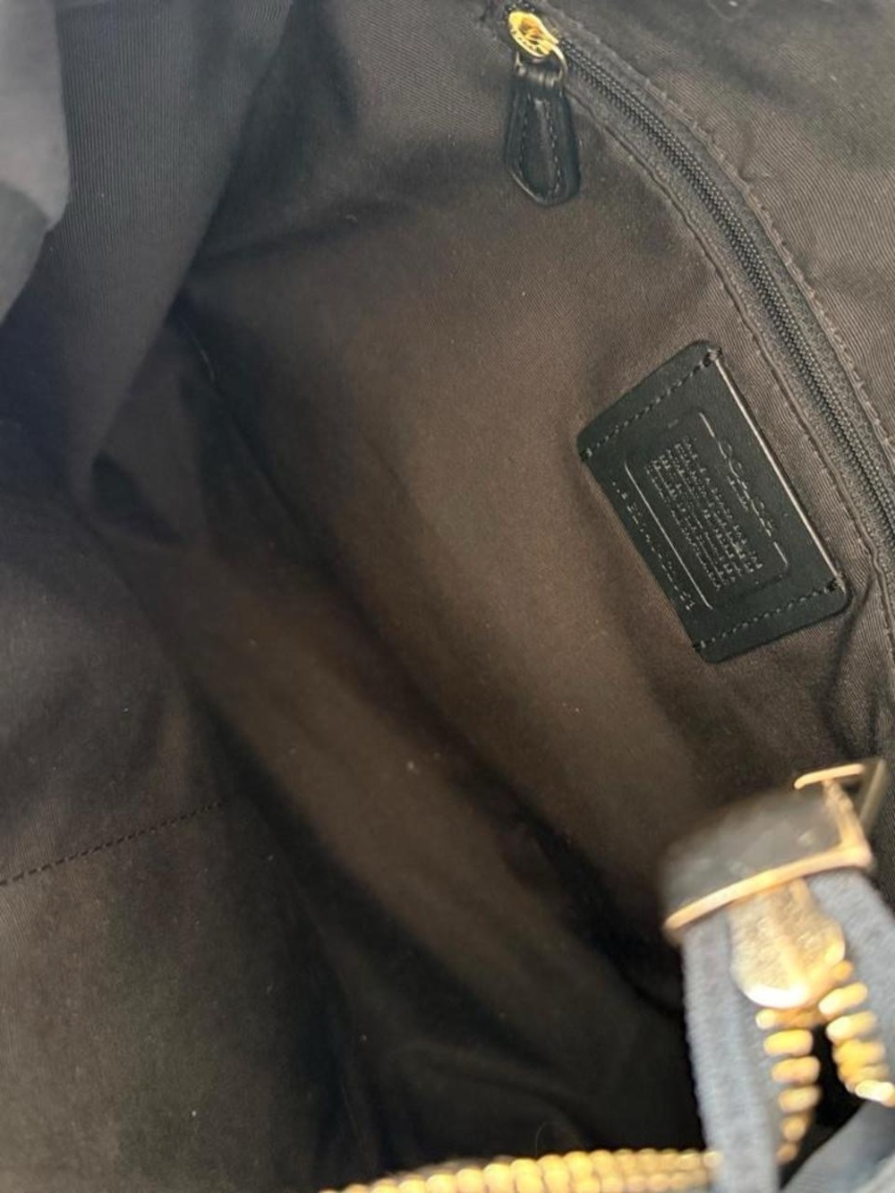 Coach rori black shoulder bag - Picture 4 of 6